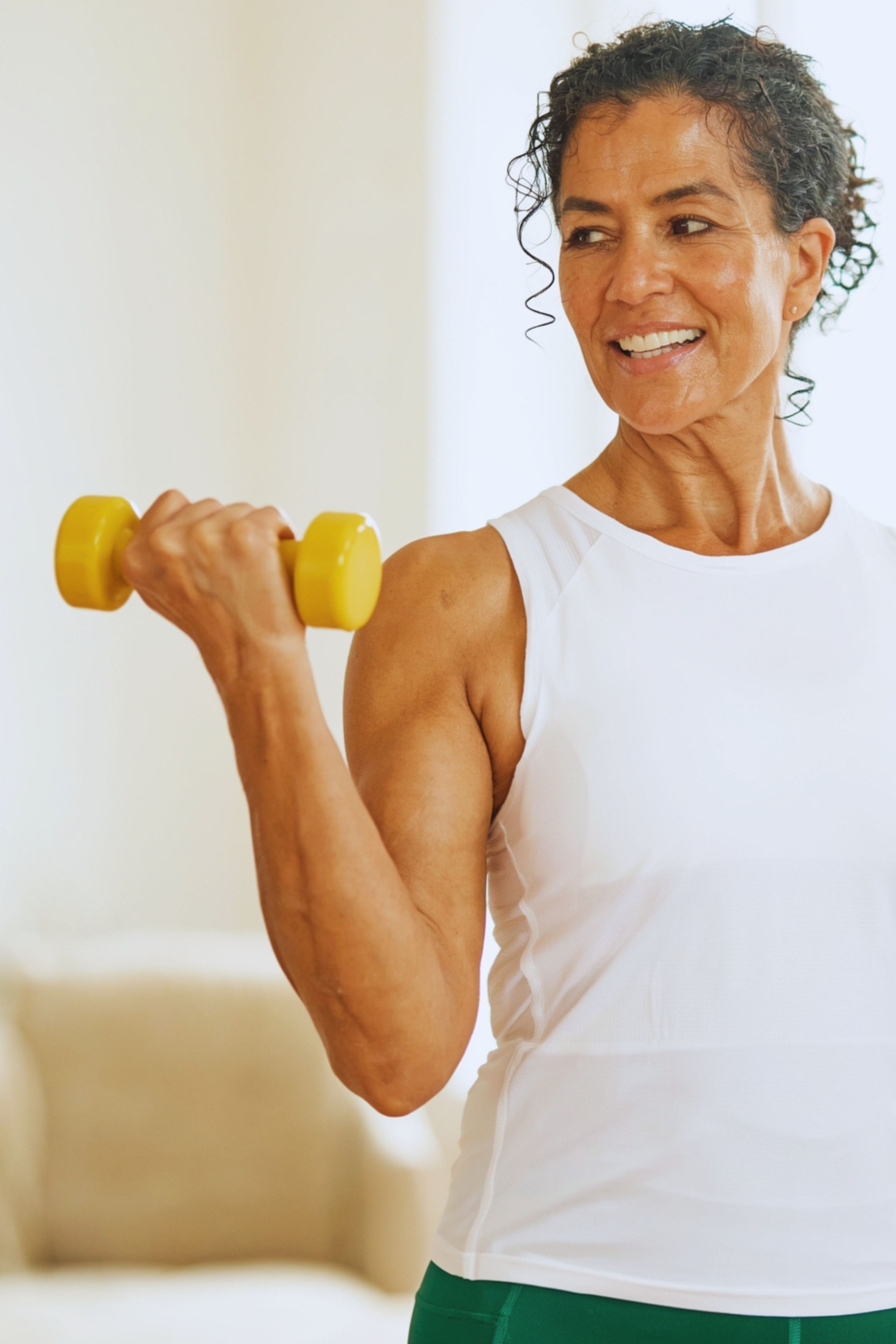 Will lifting heavier weights make me bulky
